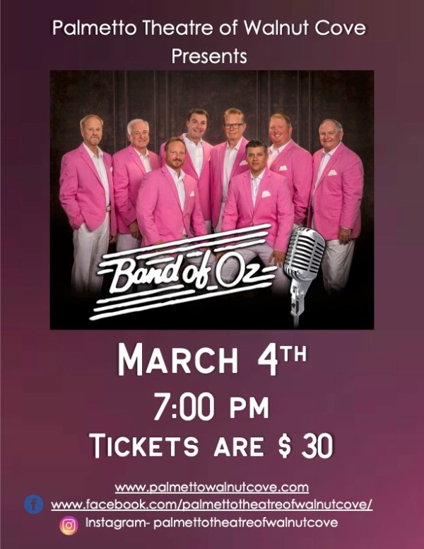 Band of OZ Palmetto Theatre of Walnut Cove