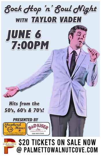 Sock Hop 'n' Soul Night with Taylor Vaden